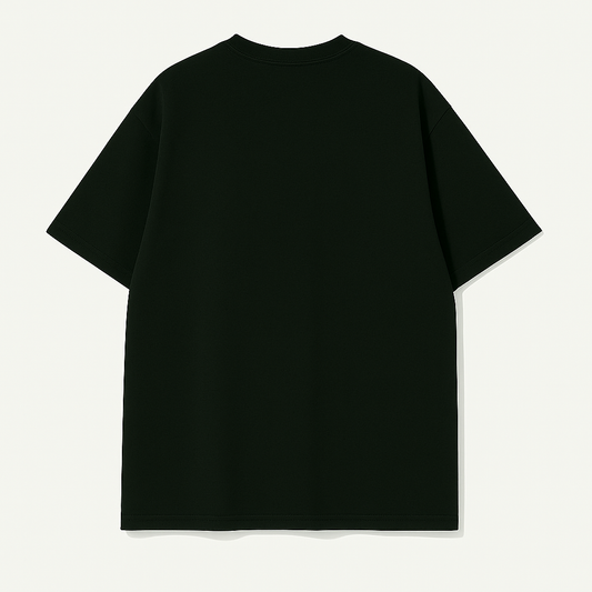 APPETENCE Black Over Size T-Shirt