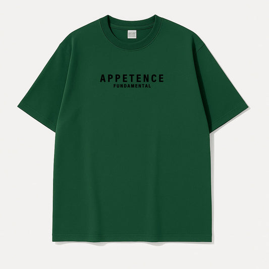 APPETENCE Green Over Size T-Shirt